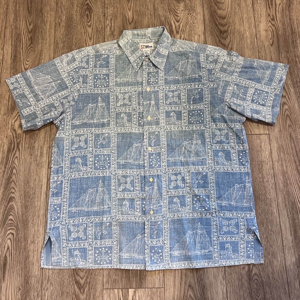 Vintage Reyn Spooner XL Classic Aloha Hawaiian Shirt